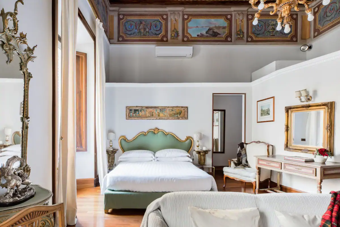 this beautiful airbnb is fit for a king or queen!