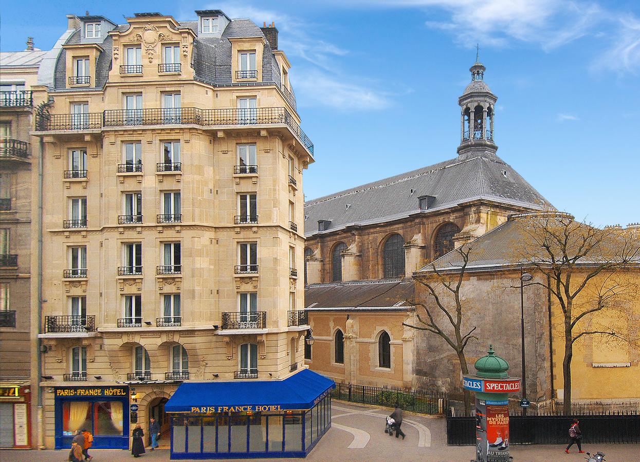 outside view of Paris France Hotel, a boutique hotel in paris