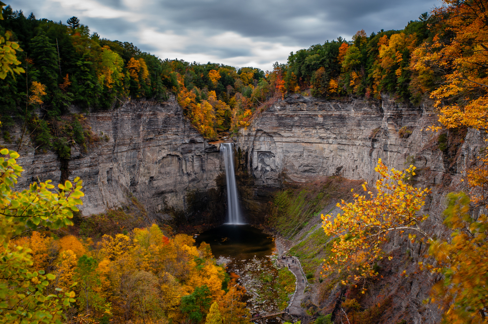 Photo of a waterfall near Ithaca.