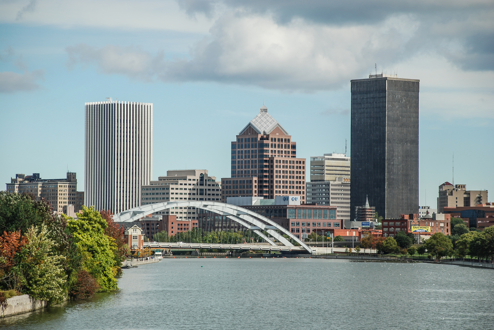 Photo of the city of Rochester.