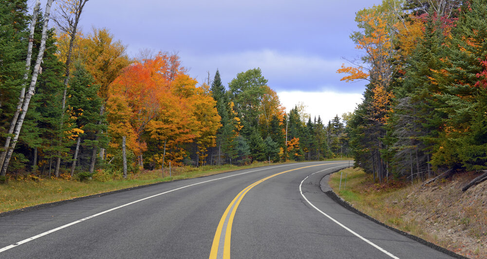 Photo of a road to travel during your New York road trip.