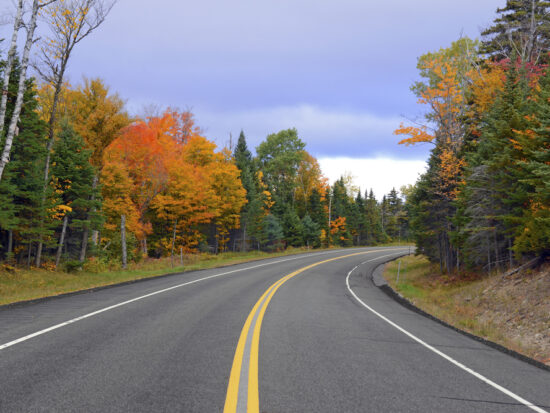 Photo of a road to travel during your New York road trip.
