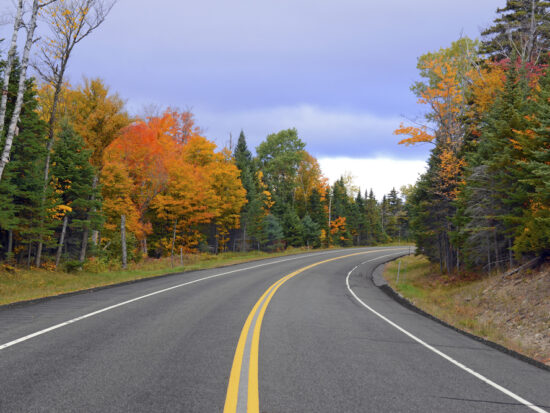Photo of a road to travel during your New York road trip.