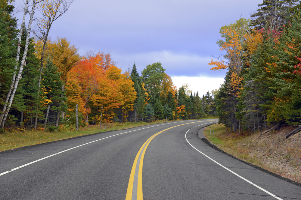 Photo of a road to travel during your New York road trip.