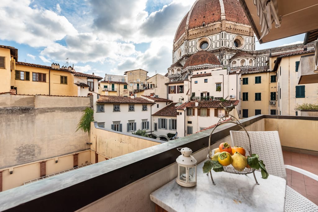 No terrace view in Florence will take you away more than this fantastic find!