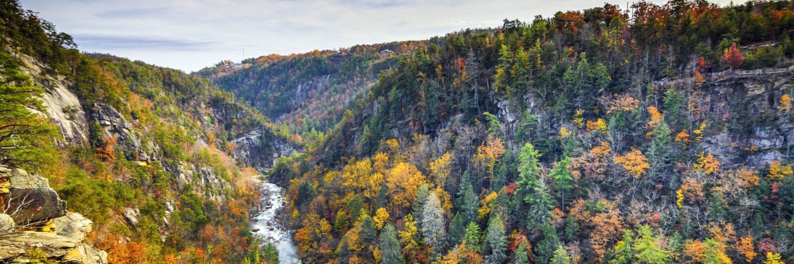 Photo of Tallulah Gorge during Fall.