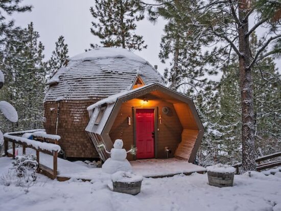 This dome is so sweet and perfect for Oregon travelers.