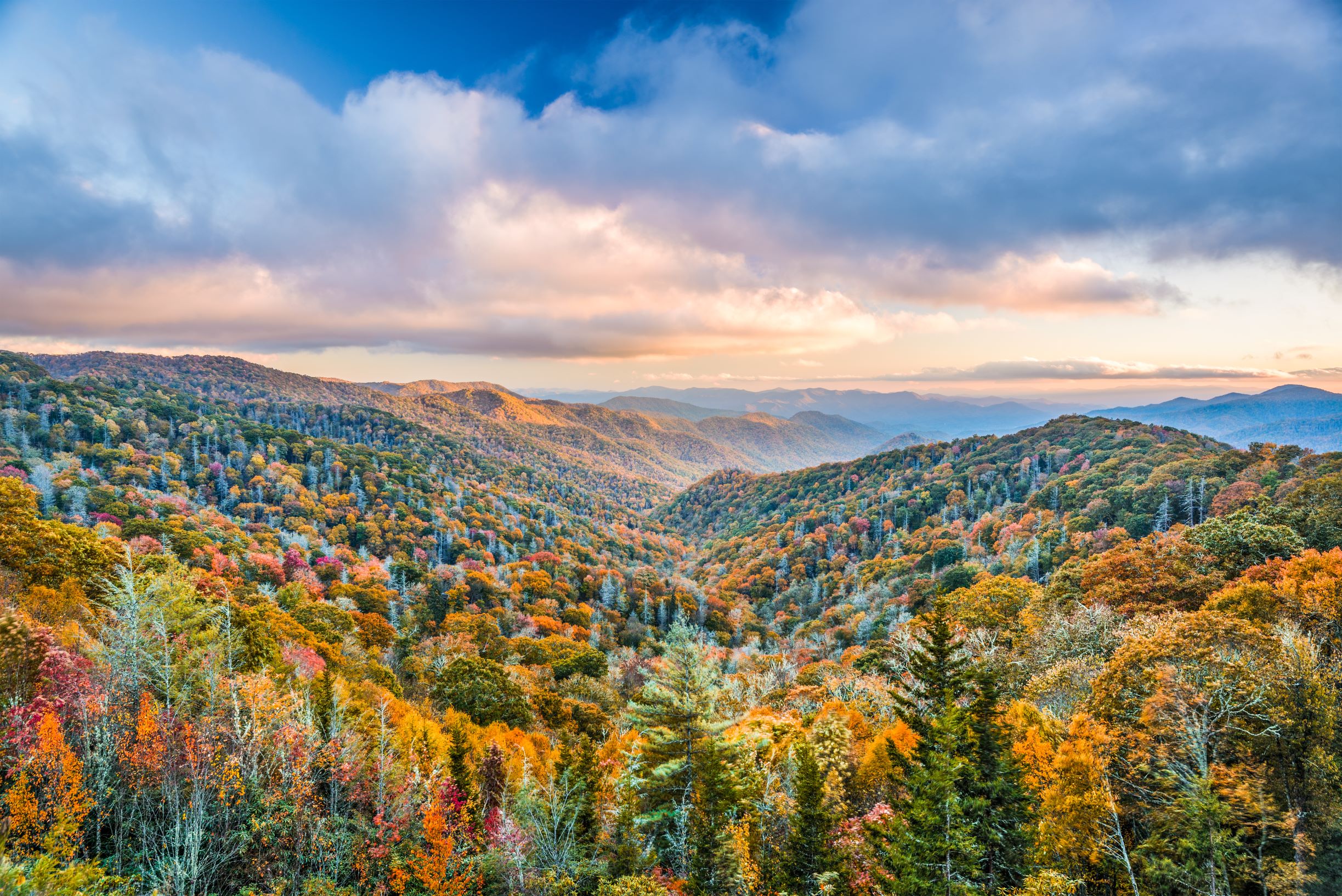 Photo of the Smoky Mountains.