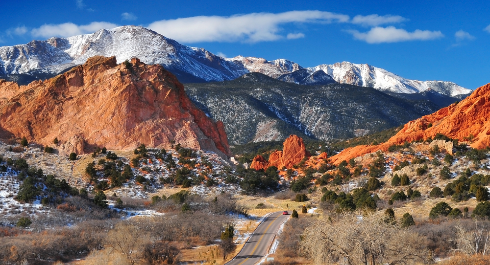 Colorado weekend getaways to Pikes Peak and Garden of the Gods in Colorado Springs