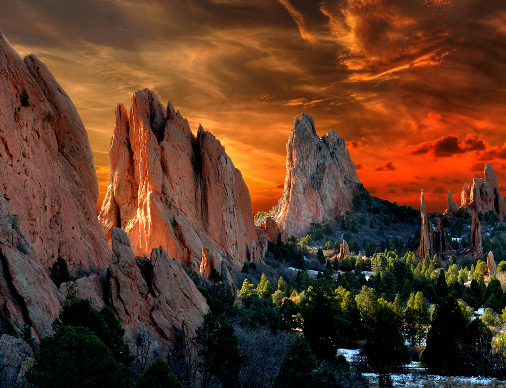 Colorado weekend getaways to Garden of the Gods in Colorado Springs