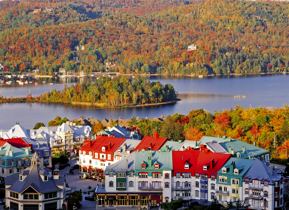 mont tremblant may be know for it's skiing but it's also a great place to experience fall in canada