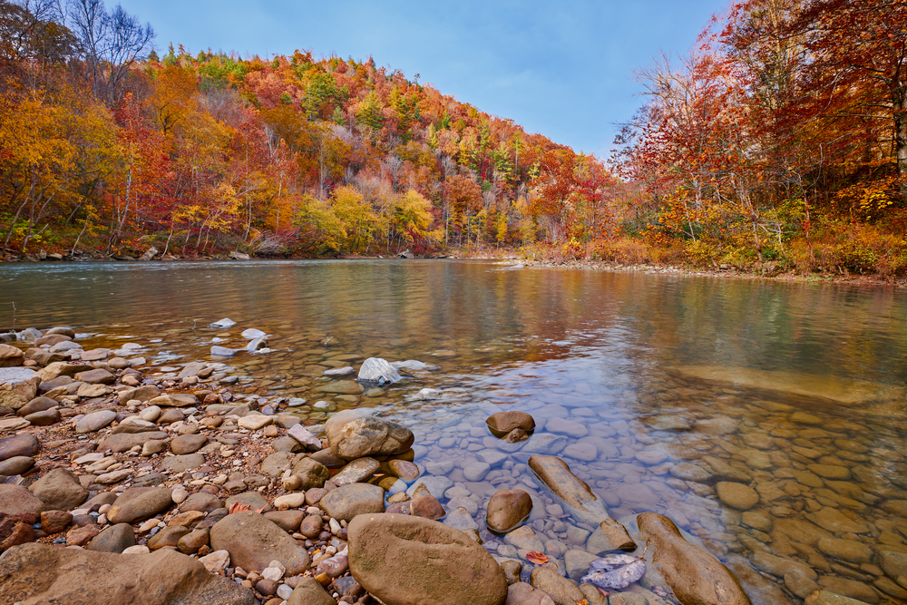 Big South Fork River during fall