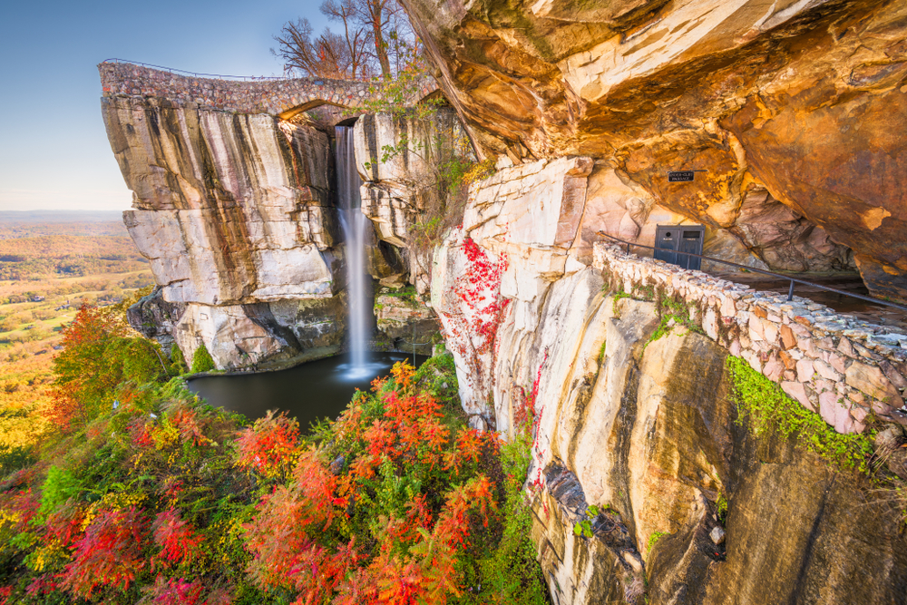 Lookout Mountain in the fall