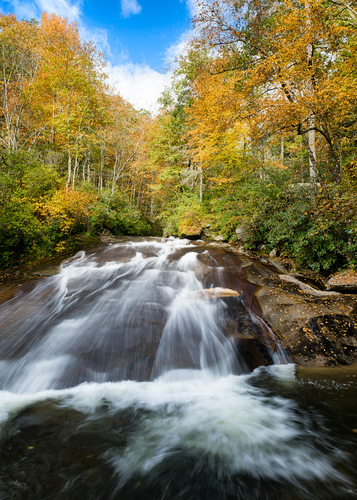 Sliding Rock on your North Carolina road trip