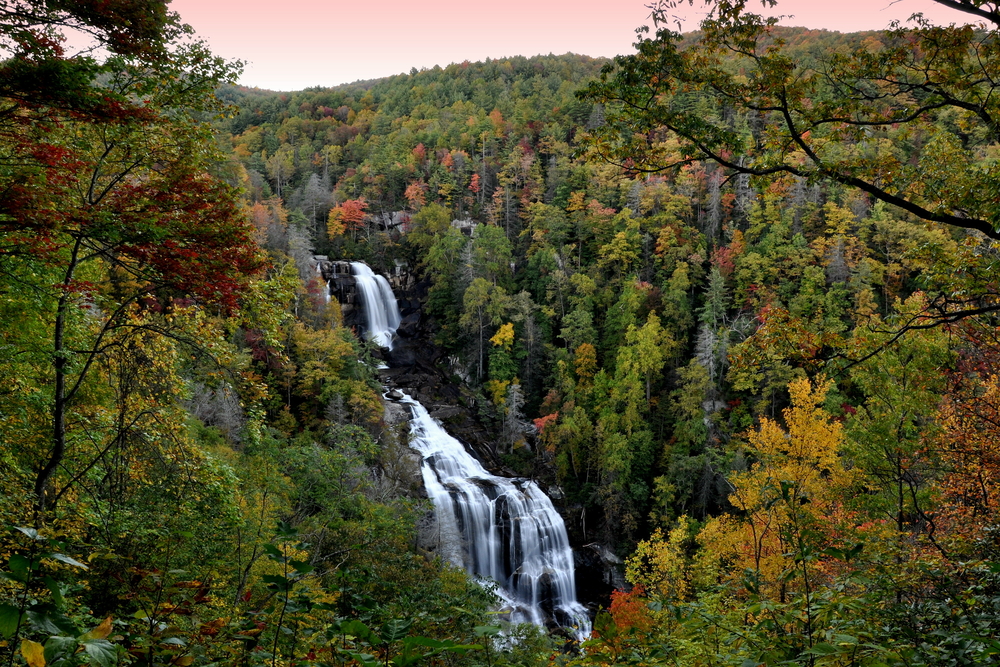 Whitewater Falls on your North Carolina road trip