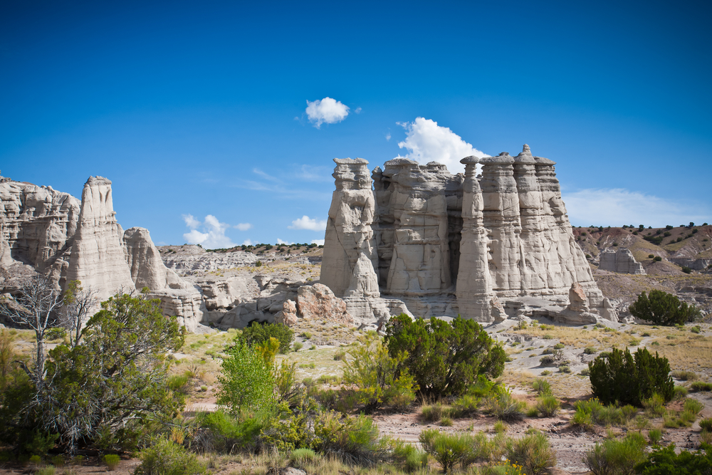 Plaza Blanca is a beautiful set of whitestone cliffs that provide breathtaking views and a very magical atmosphere.