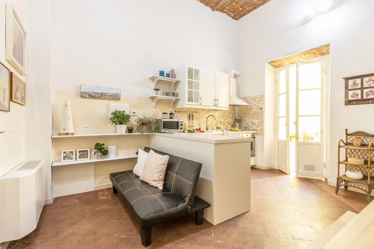 This beautiful Florence Airbnb is located in one of the most charming neighborhoods in Florence!