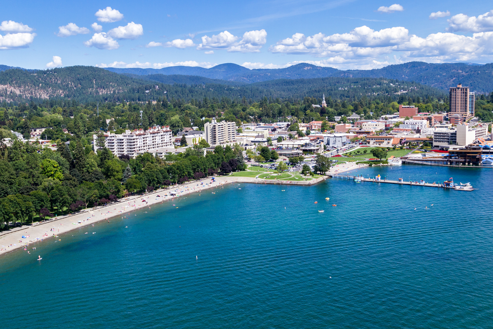 Idaho Road Trip Lake Coeur d' Alene