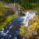 waterfall that you would see on your idaho road trip