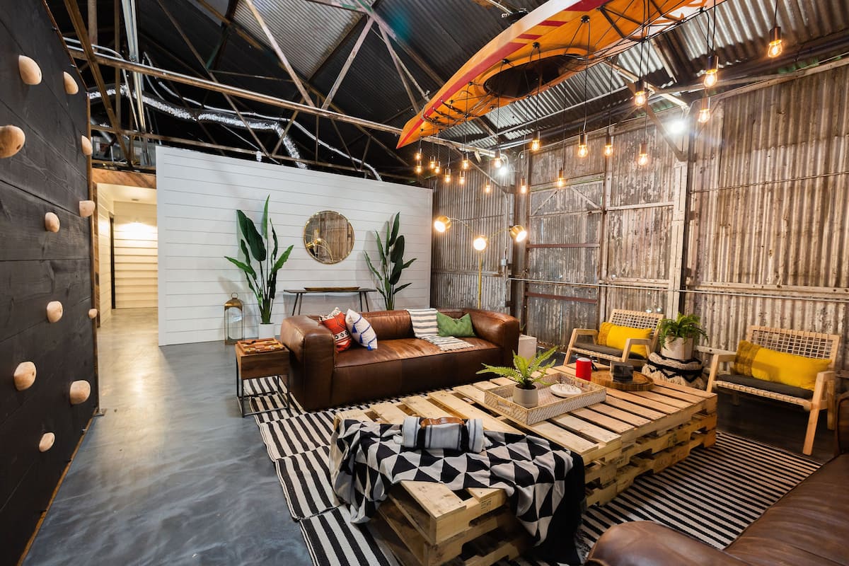 photo of the luxe warehouse a custom airbnb in Dallas 