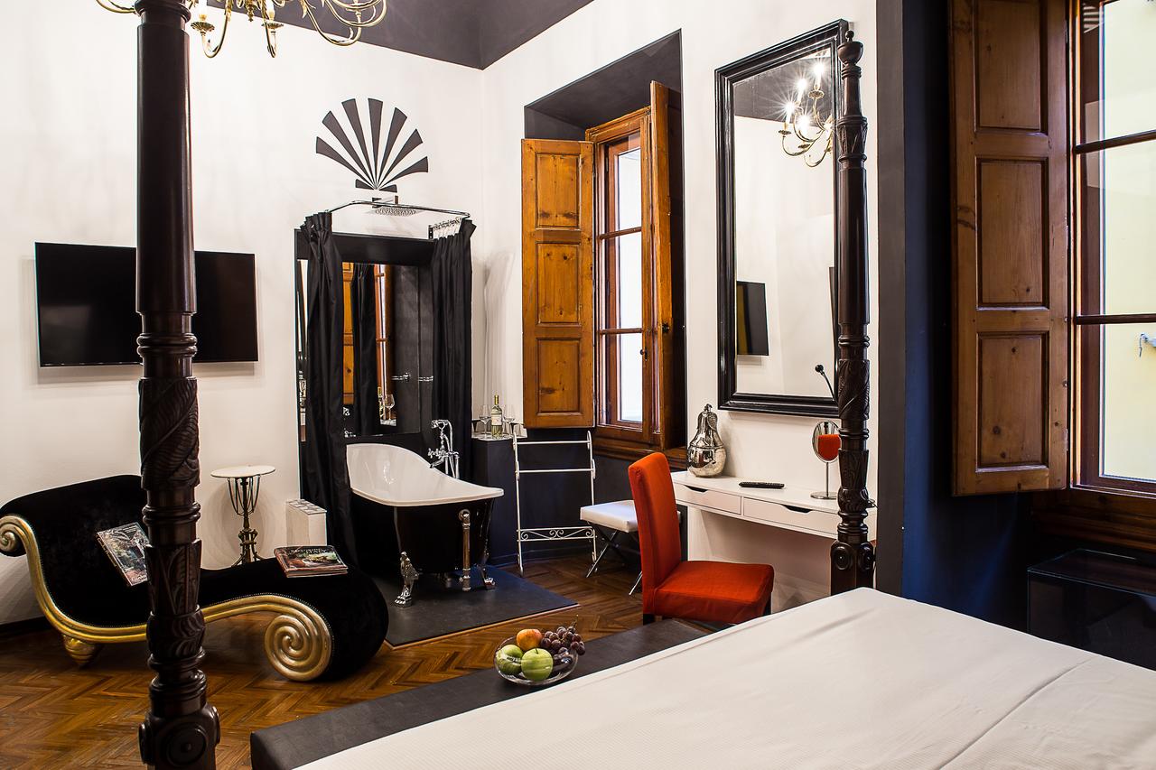 this boutique hotel in florence doubles as an art gallery!