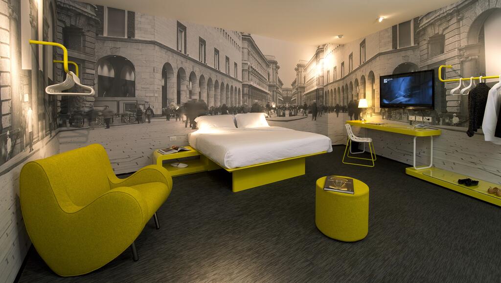 a cool hotel in Milan