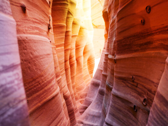 photo of zebra slot, one of the coolest slot canyons in Utah