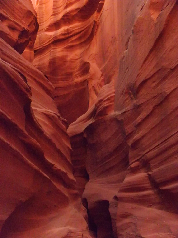 photo of cardiac canyon one of the coolest slot canyons in arizona