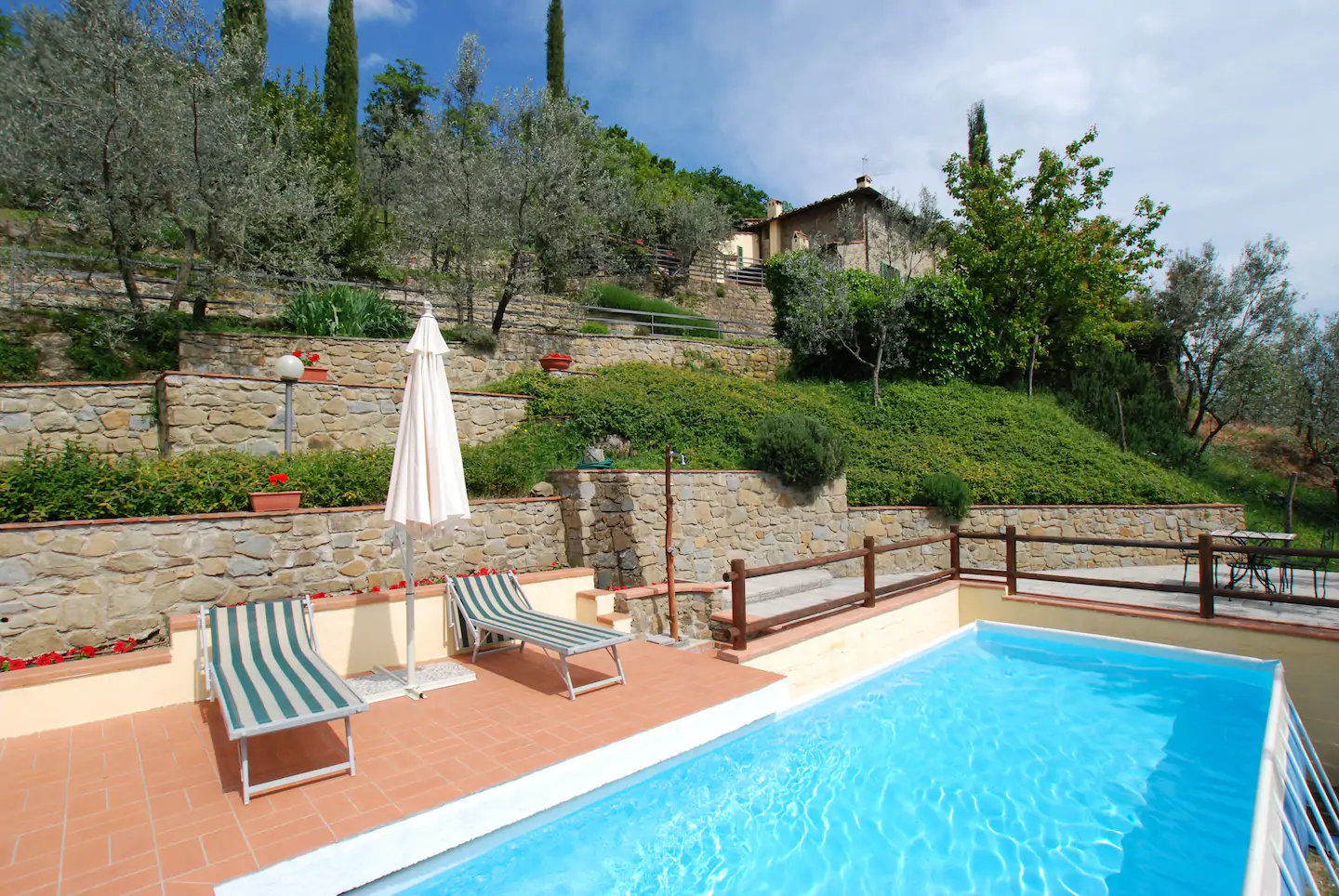 One of the Tuscan villa Airbnbs in Italy with a pool
