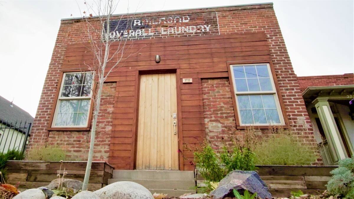 photo of The Artist's Historic Loft, in the railroad overall laundry building, an airbnb in downtown denver