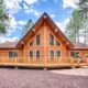 the Lincoln Log Cabin is one of the 15 best Airbnbs in Flagstaff