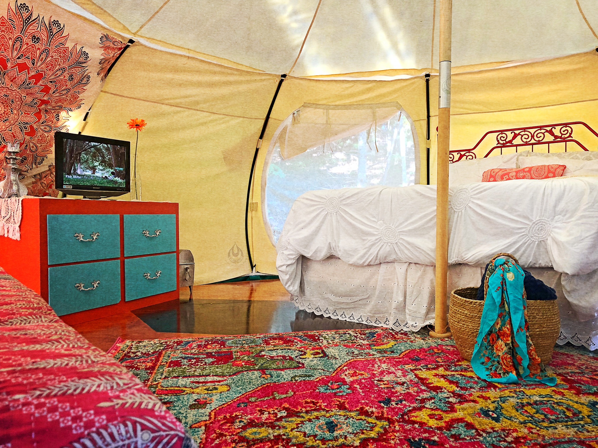 Photo of lotus belle yurt one of the best airbnbs in georgia