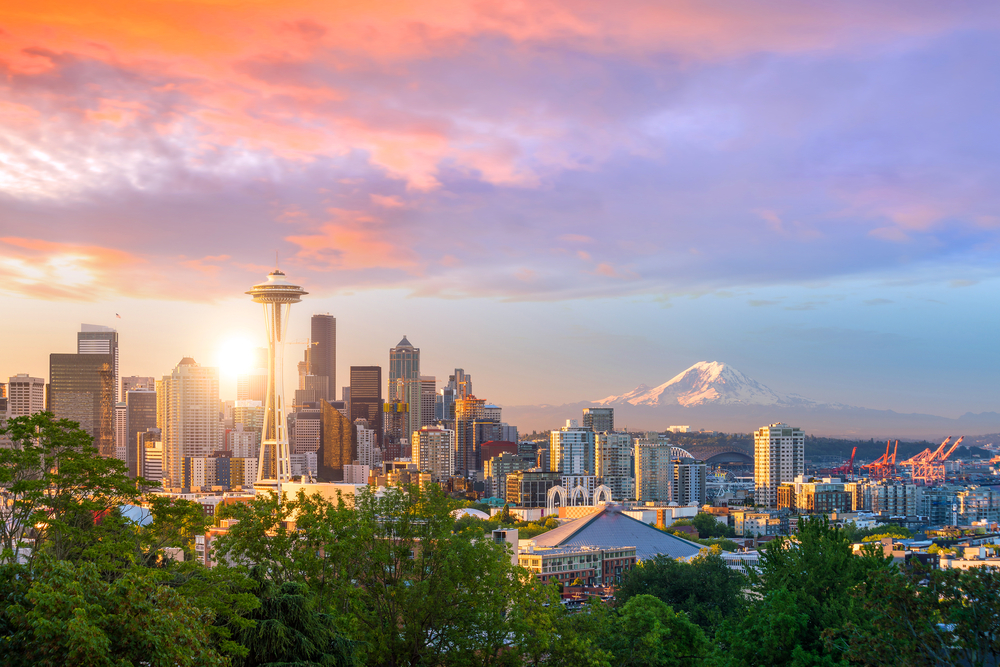 best seattle airbnb skyline of Seattle