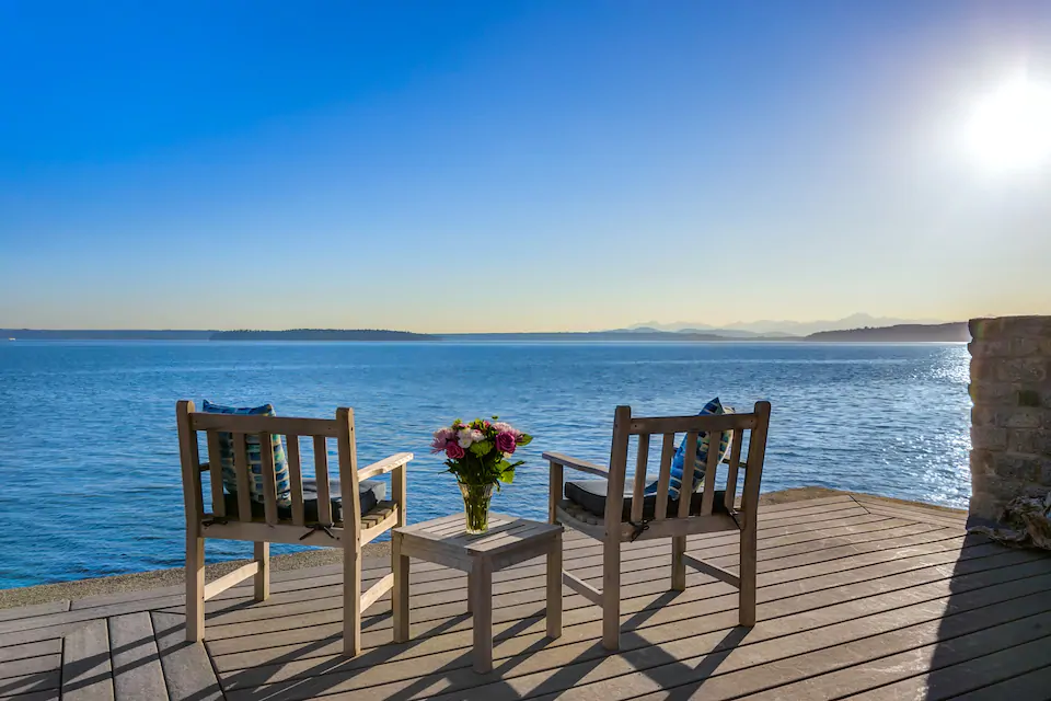 best seattle airbnb view of the water