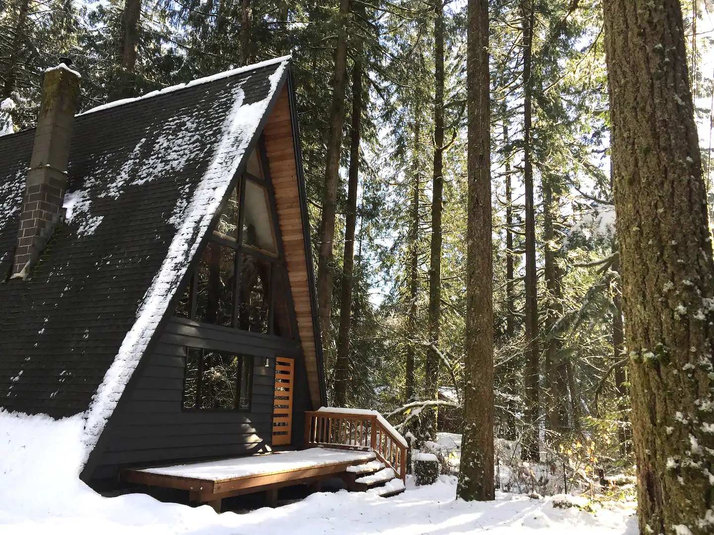 Rancho Relaxo A-frame Airbnb Cabin in Oregon