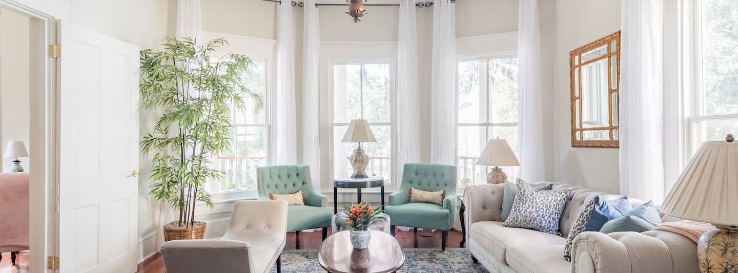 one of the prettiest Airbnbs in Savannah