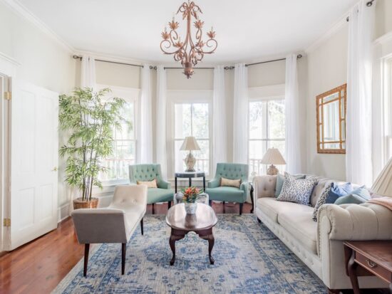 one of the prettiest Airbnbs in Savannah