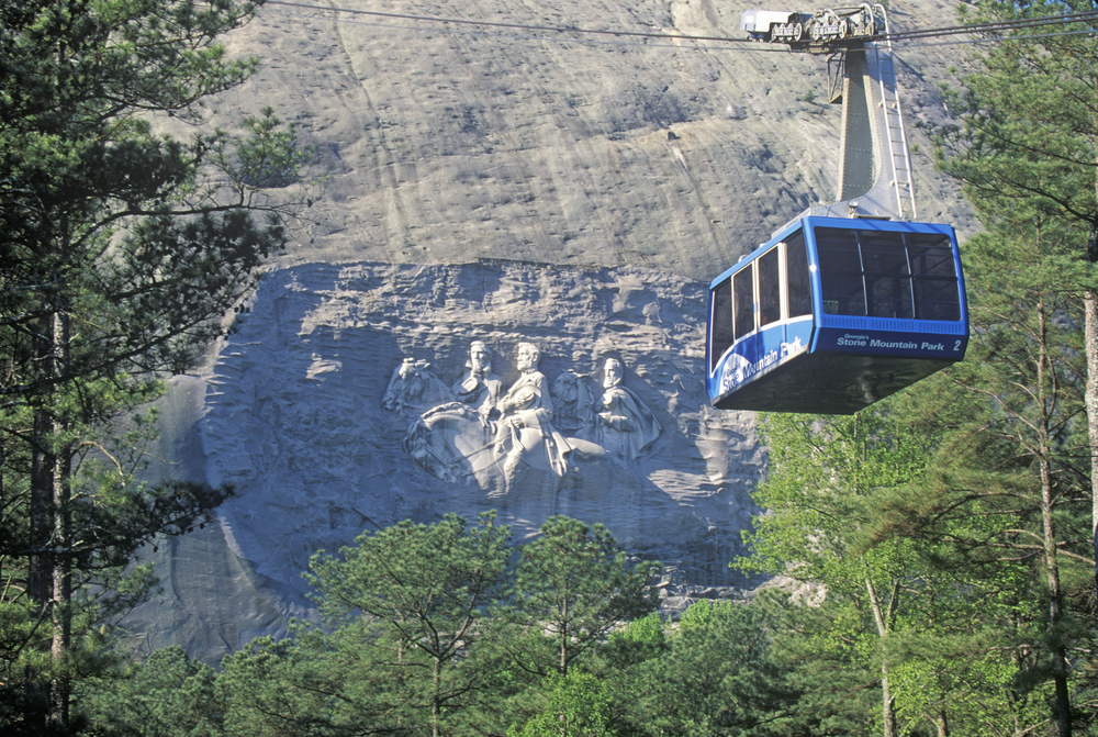 Summit Skyride at Stone Mountain one of the most exciting weekend getaways in Georgia