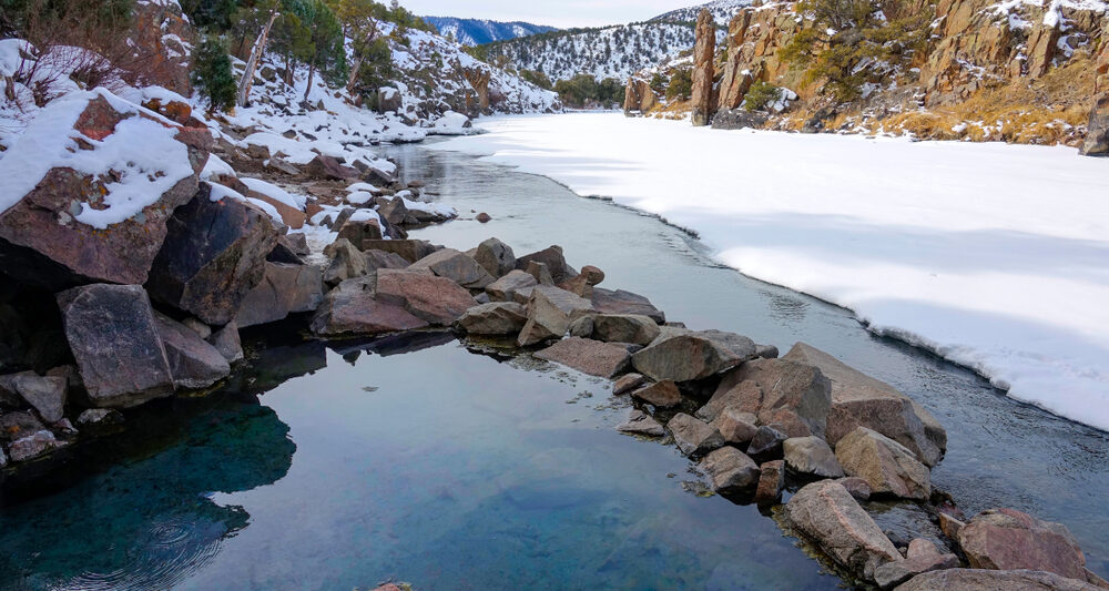 pretty hot springs in colorado