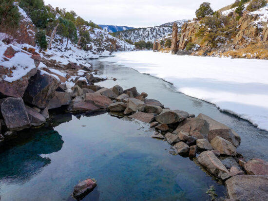 pretty hot springs in colorado