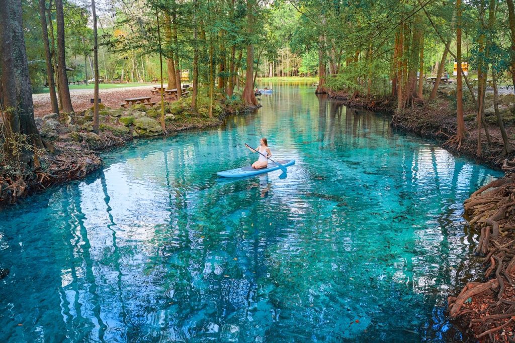 Ginnie Springs is one of the best places to visit in the South.