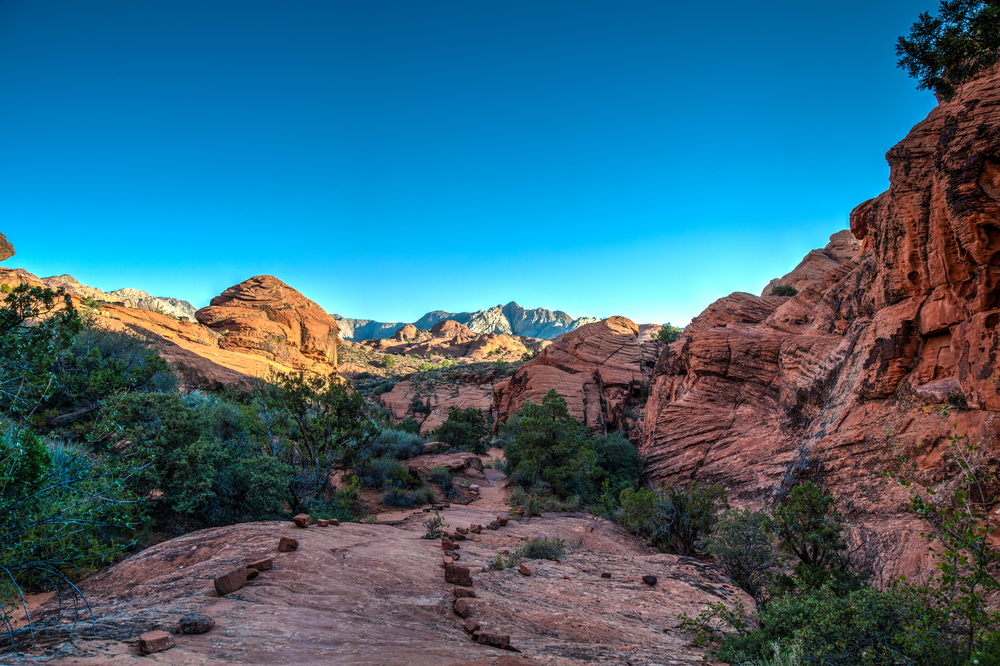 The Beautiful Snow Canyon in Utah