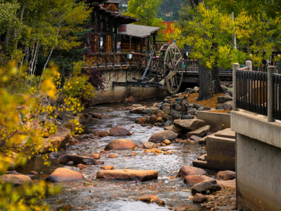 things to do in Estes Park Colorado and visit the mill downtown