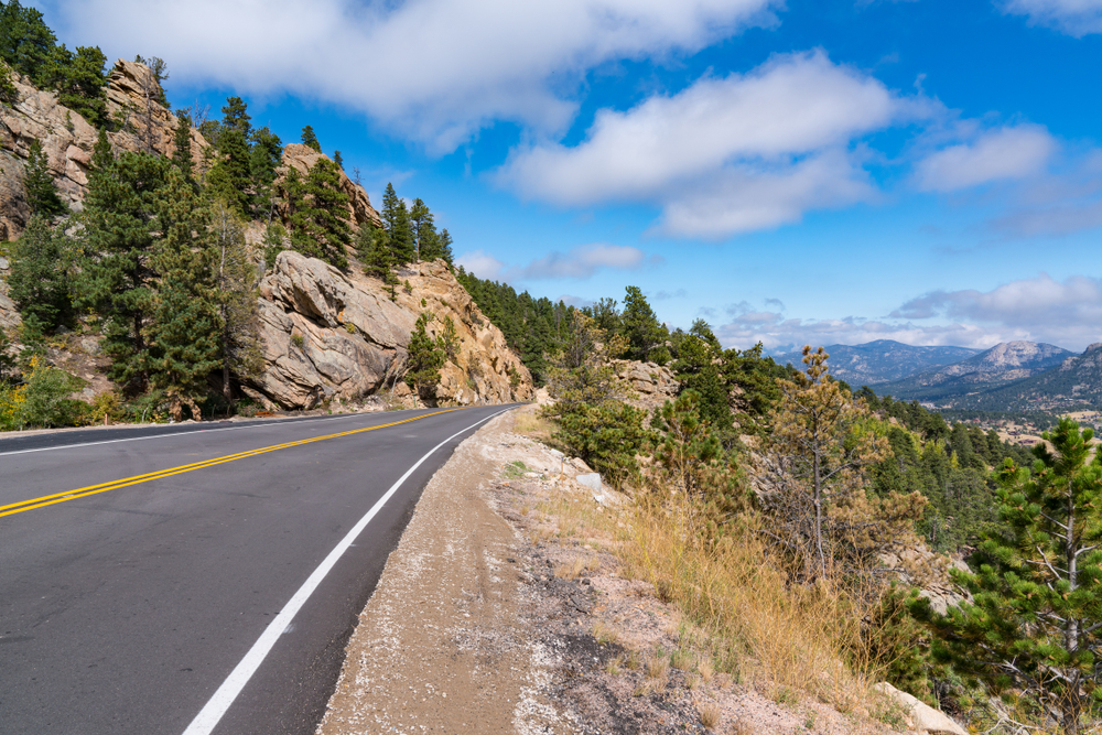 photo of the peak to peak byway, a top activity when thinking about what to do in estes park