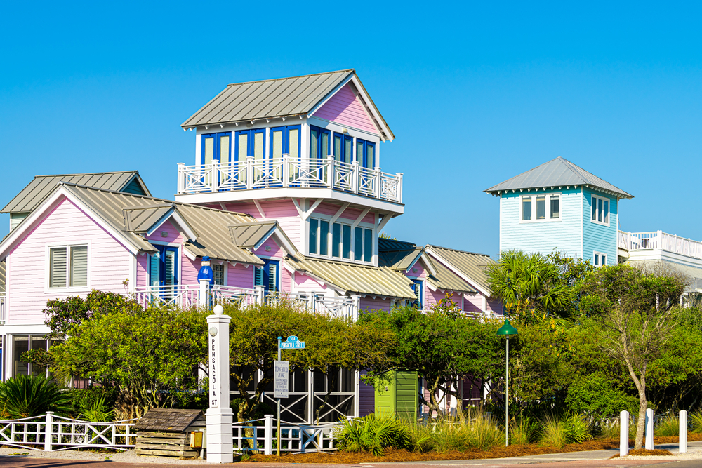 The resort of Seaside in Florida