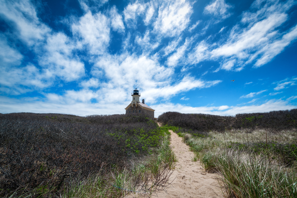 The lighthouse on Block Island