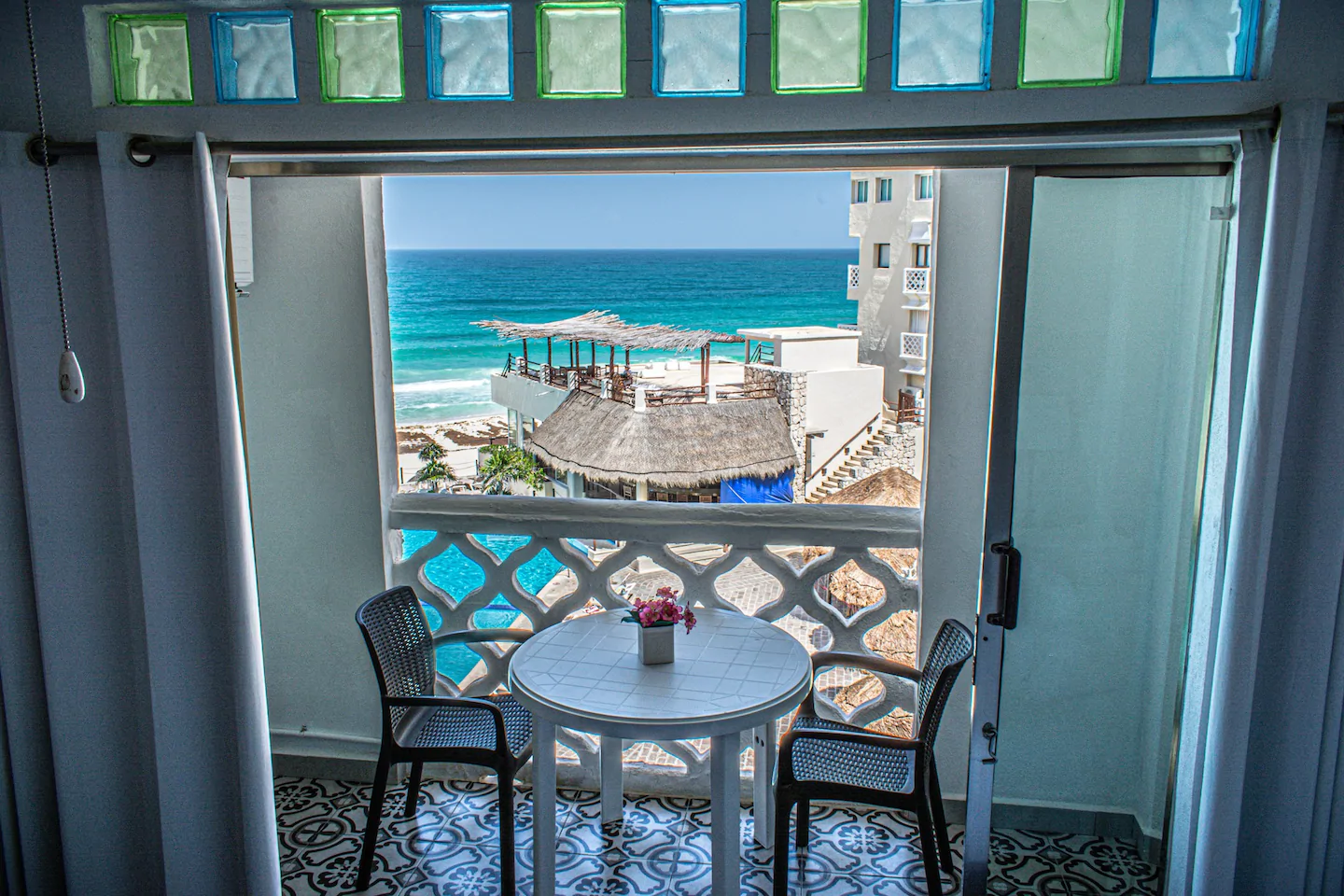 This Charming Seafront Studio is one of the coziest Airbnbs in Cancun!