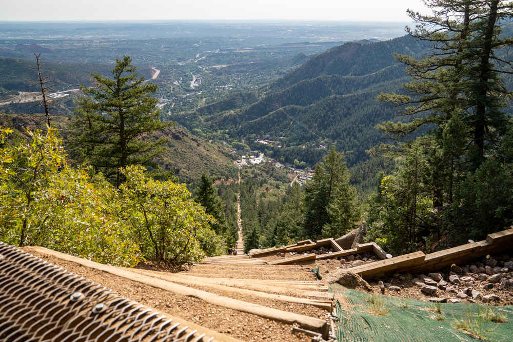 The Incline is notoriously the steepest and most difficult mountain hike in Colorado.