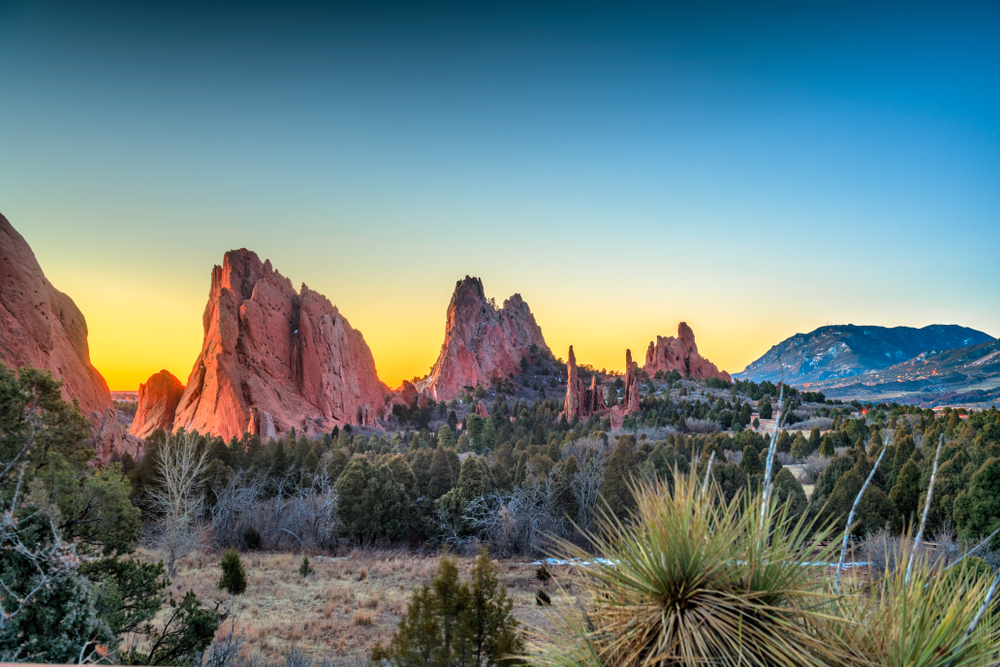 The Garden of the Gods is one of the most stunning, but accessible of the hikes in Colorado 