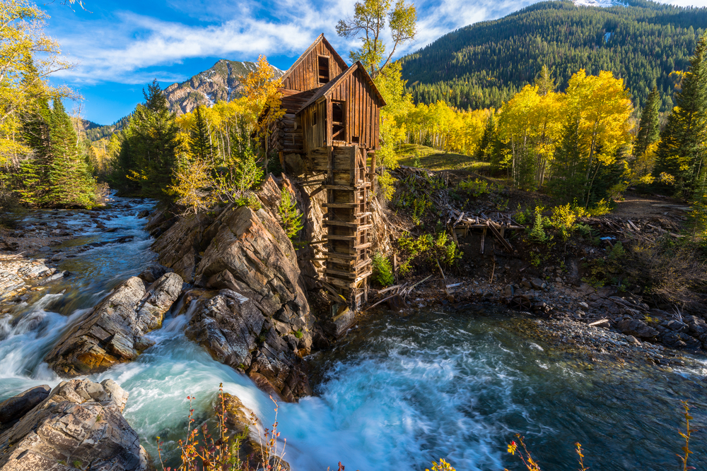 The Crystal Mill is one of the most iconic hikes in Colorado